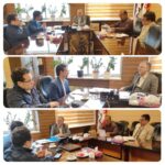 دیدار معاون درمان دانشگاه با رئیس و معاون آموزشی بیمارستان بقیه‌الله الاعظم (عج) علی‌آباد کتول