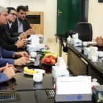 بازدید مدیران بانک ملت از مجتمع تولیدی شرکت معدنی املاح ایران در اراک